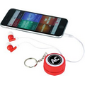 Orbit Ear Bud Wrap Key Tag